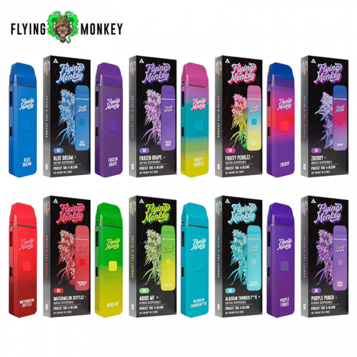 Flying Monkey THC-A Blend Disposable Vape 6Gm/5CT/PK 